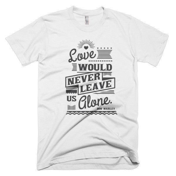 Short sleeve men's t-shirt - love
