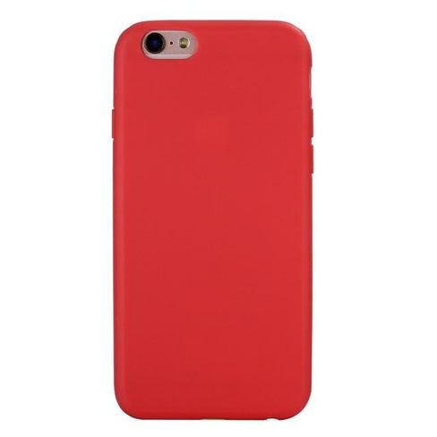 Matte Case for iPhone 6 6S 5 5S SE 8 Plus Soft Back Cover for iPhone 7 7Plus X Xs Max XR - am phone cases